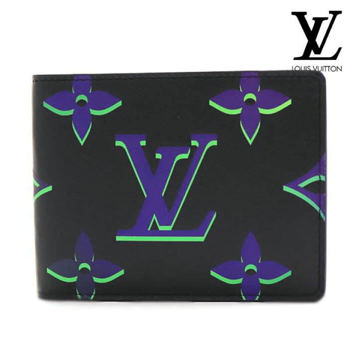 楽天市場】ルイヴィトン 二つ折り財布 メンズ LOUIS VUITTON Wallet  
