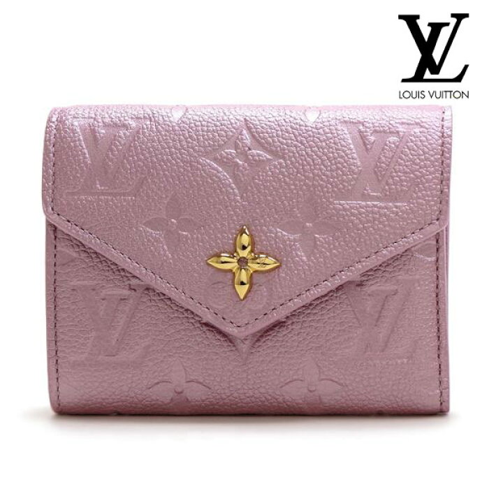 楽天市場】ギフトラッピング無料 ルイヴィトン 三つ折り財布  