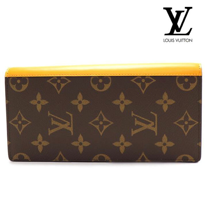 楽天市場】ルイヴィトン 二つ折り長財布 メンズ LOUIS VUITTON Wallet  