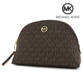 【プレセール開催中】マイケルコース ポーチ レディース MICHAEL KORS Pouch コスメケース ブラウン 32T2G5HT3B 252 【送料無料♪】 ギフトラッピング無料