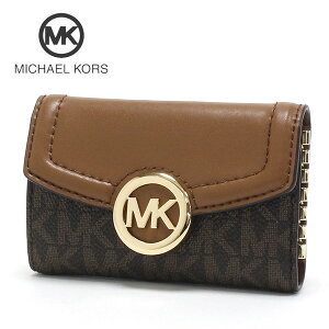 y0̕tz }CPR[X L[P[X fB[X 6AtbN MICHAEL KORS key case VOl`[ uE 35S0GFTP5B BROWN yz