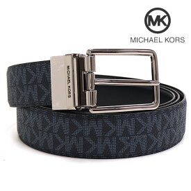 【GWセール開催中】マイケルコース ベルト メンズ MICHAEL KORS Belt リバーシブル仕様 ADMRL×PLBLUE 36F1LBLY9B AD/PL 【送料無料♪】 ギフトラッピング無料