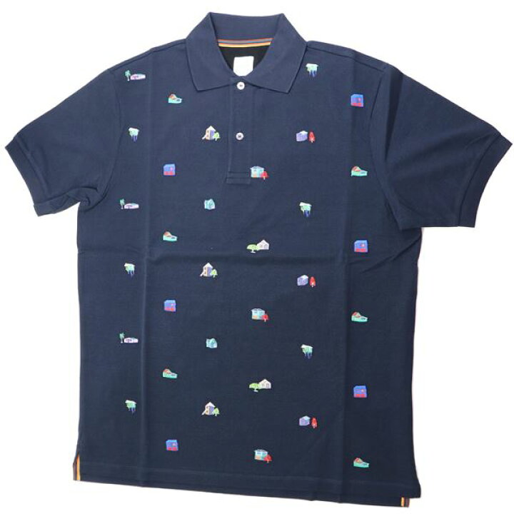 楽天市場】ポールスミス ポロシャツ メンズ Paul Smith ネイビー 0W 