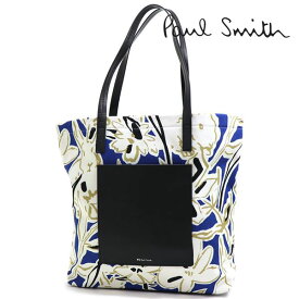 【お買い物マラソンセール開催中】ポールスミス トートバッグ レディース PAUL SMITH ブルーマルチ 0S W2A 5849 ALUCKY PR 【送料無料】