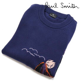 【お買い物マラソンセール開催中】ポールスミス ニットT レディース Paul Smith ネイビーマルチ 0W W2R 798K E30620 52 M 【送料無料♪】