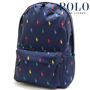 �y�T�}�[�Z�[���J�Ò��I�z �|�� �����t���[���� �����b�N ���f�B�[�X �����Y Polo Ralph Lauren �o�b�N�p�b�N �o�b�O �l�C�r�[ 9AR048 BCV �y���������z
