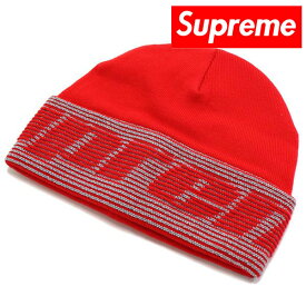 決算セール シュプリーム ニットキャップ メンズ レディース Supreme Knit Cap ニット帽 レッド FW24BN47 RED 【送料無料♪】
