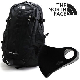 【プレセール開催中】セットでお得 ザ ノースフェイス バックパック マスク セット メンズ レディース THE NORTH FACE リュック バッグ ブラック NM2DN51A BLK 【送料無料】