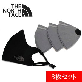 ザ ノースフェイス マスク 3枚セット メンズ THE NORTH FACE mask ブラック NA5AM04A BLACK 【メール便送料無料♪】