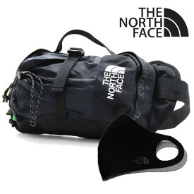 【お買い物マラソンセール開催中】ザ ノースフェイス ボディバッグ マスクセット メンズ レディース THE NORTH FACE ブラック NN2HP01A BLK 【送料無料】