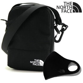 ザ ノースフェイス ショルダーバッグ マスクセット メンズ レディース THE NORTH FACE ブラック NN2PP52A BLK 【送料無料】