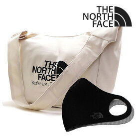 ザ ノースフェイス ショルダーバッグ マスクセット メンズ レディース THE NORTH FACE BIG LOGO SHOULDER BAG クリーム NN2PQ14K CRE 【送料無料】