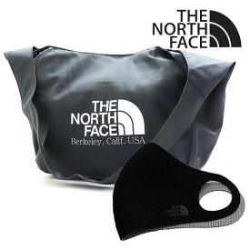 ザ ノースフェイス ショルダーバッグ マスクセット メンズ レディース THE NORTH FACE BIG LOGO SHOULDER BAG ダークグレー NN2PQ15N DGY 【送料無料】