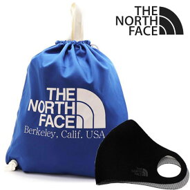 ザ ノースフェイス マスクセット リュック レディース メンズ THE NORTH FACE バックパック バッグ BIG LOGO STRING BAG ブルー NN2PQ13L BLU 【送料無料】