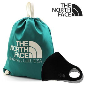 ザ ノースフェイス マスクセット リュック レディース メンズ THE NORTH FACE バックパック バッグ BIG LOGO STRING BAG グリーン NN2PQ13O GRE 【送料無料】