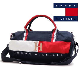 【お買い物マラソンセール開催中】トミーヒルフィガー ショルダーバッグ レディース メンズ TOMMY HILFIGER 2way ハンドバッグ ボストンバッグ 旅行バッグ ネイビー 69J2837 411 【送料無料】