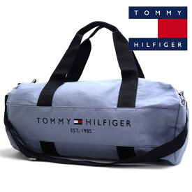 【GWセール開催中】トミーヒルフィガー ショルダーバッグ レディース メンズ TOMMY HILFIGER 2way ハンドバッグ ボストンバッグ 旅行バッグ ブルー 69J8340 420 【送料無料】