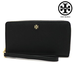 �g���[�o�[�` �����z ���f�B�[�X TORY BURCH Wallet ���E���h�t�@�X�i�[ �u���b�N 162752 001 �y����������z �M�t�g���b�s���O����