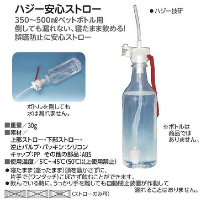 楽天市場】☆送料無料☆【ハジー安心ストロー】 ハジー技研 ペット 