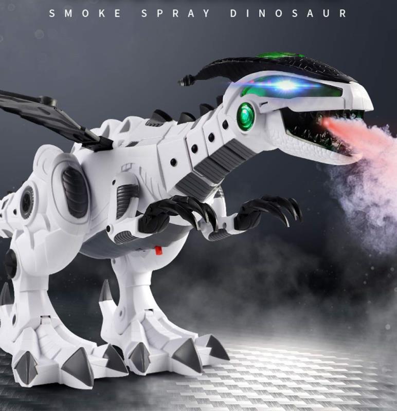 子供の大きな火を吐く  電気恐竜のおもちゃ メカニカルドラゴン  シミュレーション  動物リモートコントロール  ティラノサウルスインテリジェントロボット  少年のおもちゃ