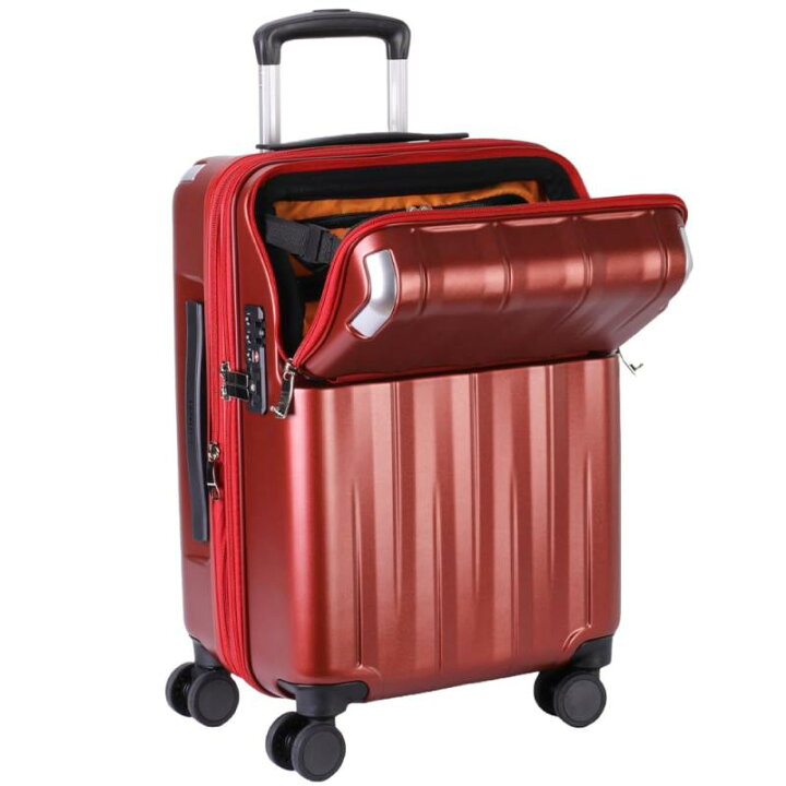 トラベリスト] スーツケース ジッパーキャリー 機内持ち込みサイズ  