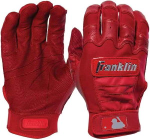 FRANKLIN CFX PRO CHROME DIP BATTING GLOVES (20593F) RED (USA MENS (M)) [���s�A���i]