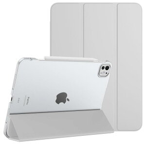 MoKo iPad Pro 11�C���` 2024 �P�[�X iPad Pro 11 ��5���� ��p�ی�P�[�X iPad Pro 11�C���`(M4)�p �蒠�^�J�o�[ �I�[�g�X���[�v�Ή� �O�܂�X�^���h PU���U�[�O�� ���n�}�C�N���t�@�C�o�[ �y�� ���^ ��