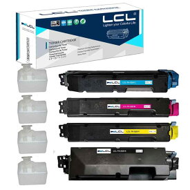LCL Kyocera用 京セラ用 TK5281 TK-5281 TK-5281K TK-5281C TK-5281M TK-5281Y (4色セット ブラック シアン マゼンタ イエロー) 互換トナーカートリッジ 対応機種：ECOSYS M6635ci