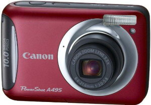 Canon �f�W�^���J���� PowerShot A495 1000����f ���w3.3�{�Y�[�� 2.5�^�t�� �P3�`�d�r�Ή�