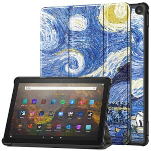 Gosento For Fire HD 10 2023 �P�[�X New Fire HD 10 / 10 Plus ��13���� �X�^���h�@�\�t�� �J���O�ܔ��^�X�^���h�P�[�X PU���U�[ Fire HD10 2023 �J�o�[