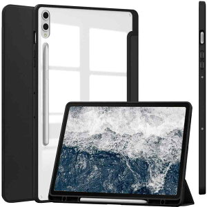 �yNINKI�zGalaxy Tab S9 Plus �P�[�X �y���z���_�[ �O�܂�X�^���h �I�[�g�X���[�v/�E�F�C�N TPU+PU���U�[ �\�t�g�J�o�[ �^�u���b�g�P�[�X �w�ʓ��� �ϏՌ� �y�� ����h�~ �C�菝�h�~ �S�ʕی� Tab