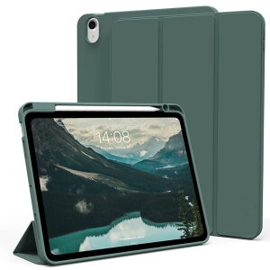 KenKe iPad Air5 �P�[�X iPad Air4 �P�[�X 2022/2020 �y�� �_�炩���V���R�� TPU�ގ� �y�����[ iPad Air ��5/4���� �J�o�[ 3�i�K�܂��݉� �X�^���h �}�O�l�b�g�t�� �����X���[�v�@�\ Apple Pen