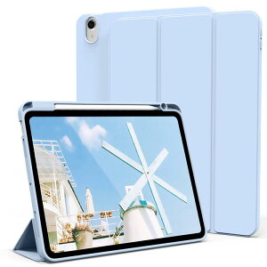 KenKe iPad Air5 �P�[�X iPad Air4 �P�[�X 2022/2020 �y�� �_�炩���V���R�� TPU�ގ� �y�����[ iPad Air ��5/4���� �J�o�[ 3�i�K�܂��݉� �X�^���h �}�O�l�b�g�t�� �����X���[�v�@�\ Apple Pen