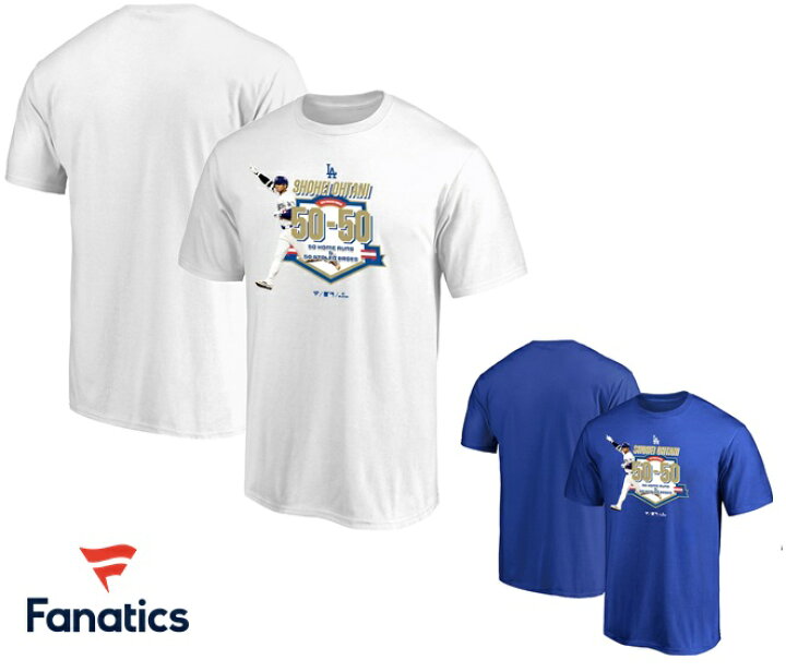 楽天市場】大谷翔平 50-50 Club 達成記念 Tシャツ MLB Fanatics 