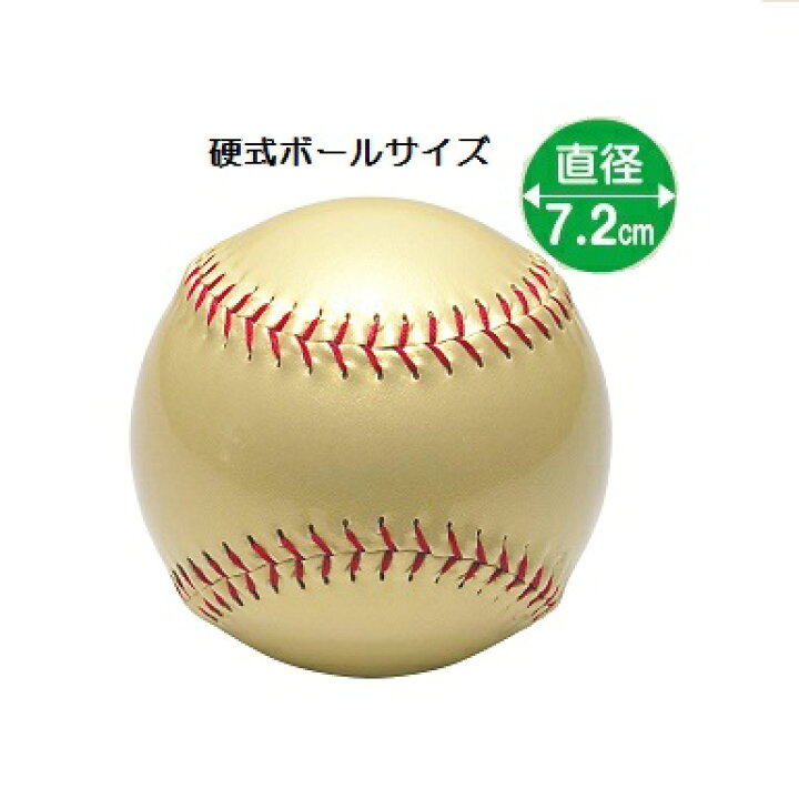 楽天市場 ゴールドサインボール 硬式野球ボールサイズ 7 2cm 78 25 Unix 記念ボール お祝い 野球記念品 Mkワールドストア