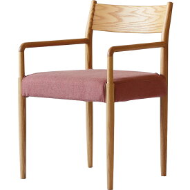 IKASAS イカサ チェア 椅子 腰掛け 肘天然木 木製 完成品 座面高 43cm 軽量 シンプル 宅配便 オーク スイッポ アームチェア