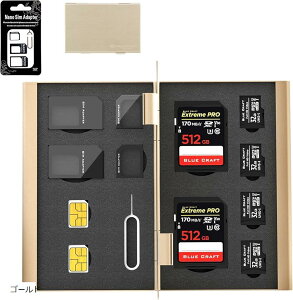 yyVLO1ʓ܁zBLUECRAFT SIMESDJ[h[ A~ʃ^Cv ő12[ SIM2 microSIM2 nanoSIM2 SD2 + microSD4 SIMϊA_v^Eost