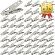 【楽天ランキング1位入賞】洗濯ばさみ ステンレス 小型 クリップ ピンチ ミニ 小さ目 多用途 50個セット …