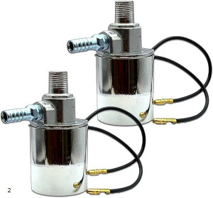 【楽天ランキング1位入賞】互換品エアホーン 電磁弁 交換 補修 マグネットスイッチ12V/24V 汎用 ヤンキーホーン ビッグホーン デコトラ 1個 1