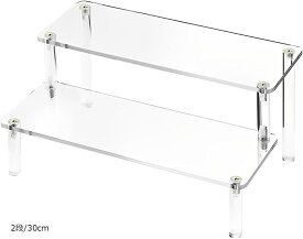 【楽天ランキング1位入賞】アクリルスタンド フィギュア ディスプレイ ステージ コレクション ひな壇 展示 1段/20cm 1段/30cm 2段/20cm 2段/30cm