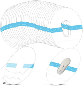 24枚入り デクスコム Dexcom G6 血糖値測定器 デクスコムセンサー カバー 保護テープ 保護シール パッチ 粘着包帯 貼り替えシール 穴あり サージカルテープ バンテージ 粘着テープ 24