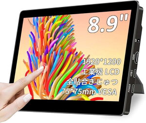 ݊i 8.9C` ^b`oCj^[IPStpl H?LCD 1920x1200 ^ 450Nits?x VESAΉ WHDMI Type-C 