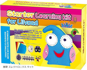 �݊��i LilyPad �w�K�ߋ� �d�q�\�[�C���O�Z�b�g �m���ɖD���t������Arduino STEAM �m�炨������ �d�q�H�w USB ��b �G���N�g���j�N�X �L�b�g ��b �G���N�g���j�N�X �L�b�g