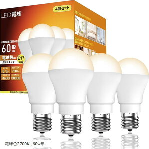 ~jNvgd E17 LEDd dF 2700k 450lm `d Lz s fMގ{H/Ή 4Zbg dF2700K 40w`