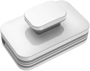 窓掃除 マグネット式 ガラスクリーナー ワイパー 落下防止 ロープ付き 厚さ 3-10mmまで