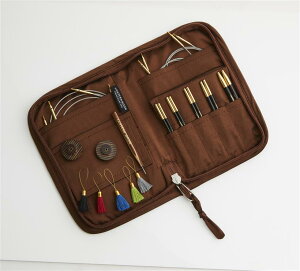 Knitter's Pride Interchangeable Needle Set 4 Inch-Heritage Sizes 3/3.25mm To 8/5mm -LM350312
