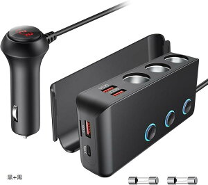 VK[\Pbg 3A Quick Charge 3.0  PD36W  }[d  J[`[W[ USB x4|[gt ԍڏ[d 12-24VԑΉ ƗXCb` d\Pbg z d 1mP[u