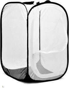 昆虫ケージ 折り畳み 虫かご 昆虫観察 繁殖 飼育ケース 軽量 メッシュ 通気性 M L S