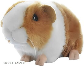 動物シリーズ モルモット ぬいぐるみ プレゼント 小動物 ふわふわ 大きい かわいい リアル 子供 ペット 三毛 チンチラ：グレー チンチラ：ブラウン キーウィ：ブラウン キーウィ：ホワイト モルモット（ブラウン）