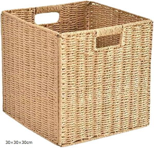 ���[�{�b�N�X �܂肽���ݎ� ���� �y�[�p�[�o�X�P�b�g ���[�o�X�P�b�g �J�S ���[���� �L�b�`�����[ ���r���O���[ �������[ 30x30x30cm 28x28x28cm